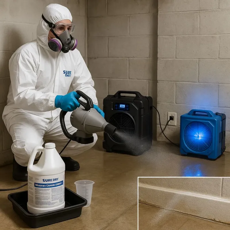 Sanitization and Odor Removal process in Warsaw, NC